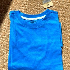Crazy 8 Boys XL size 14 blue short sleeve tee NWT